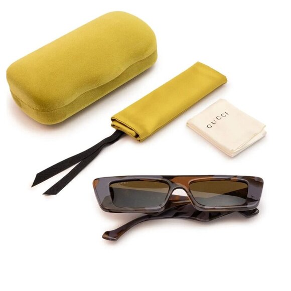 NWT GUCCI GG1331S - 006 FLAT TOP SUNGLASSES - Picture 6 of 8